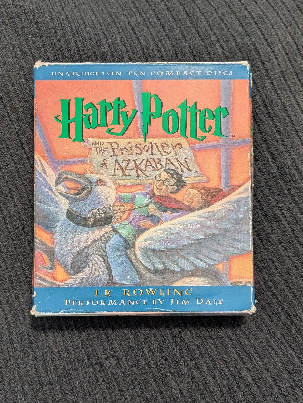 Harry Potter And The Prisoner Of Azkaban Audiobook CD Unabridged 10 CDs